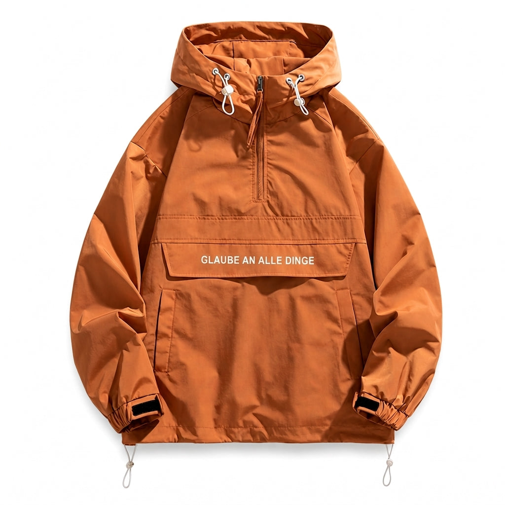 📢📢50%Rabatt!!!🎉✨Wasserabweisende Outdoor-Wanderjacke mit Kapuze und mehreren Taschen