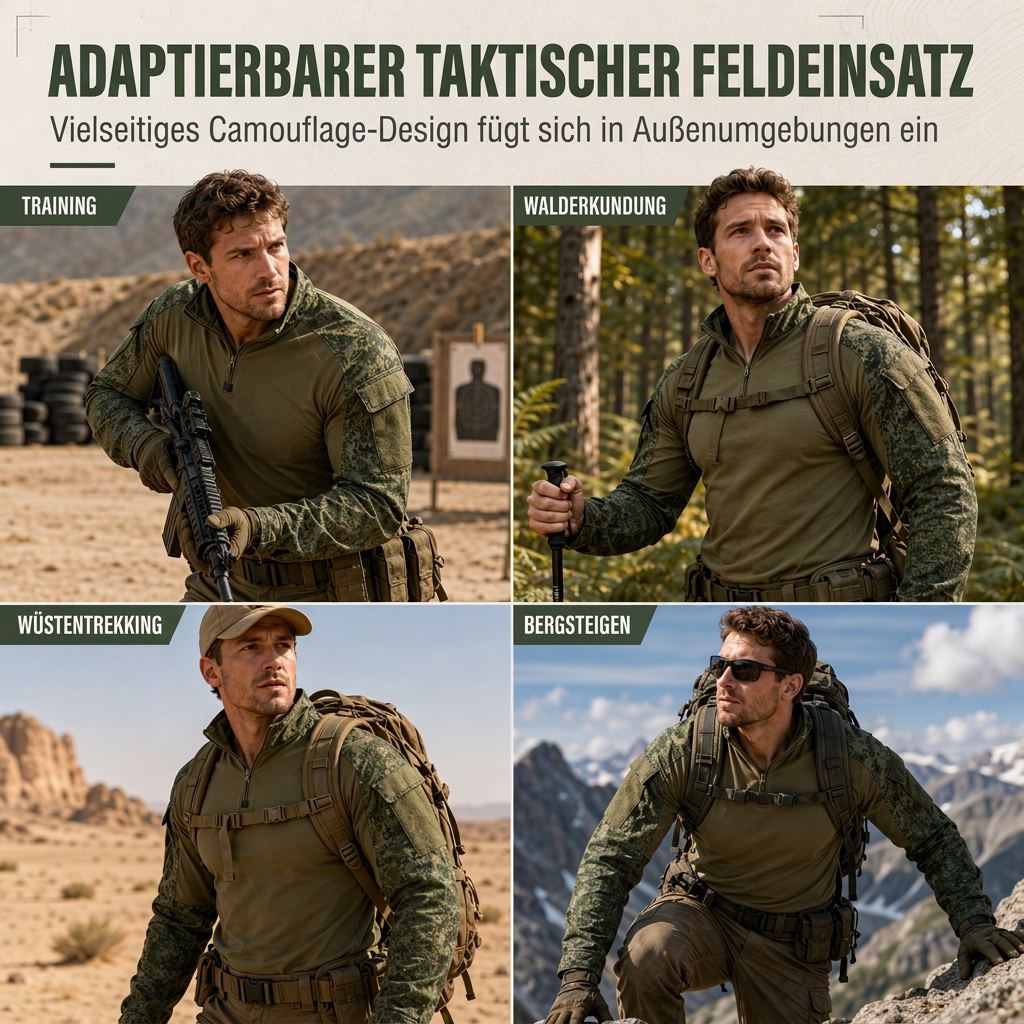 🔥Beliebtes Produkt ！✨Taktische Langarmjacke für Herren