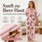 🌟 Der Look, den alle suchen – bei uns 50% günstiger!  Damen 3-teiliges Pyjama-Set mit Hochlandkuh-Print