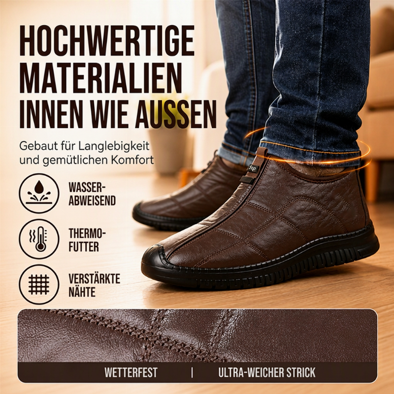 🛒 50% Rabatt – nur für kurze Zeit! ⏳ Herren rückengefütterte rutschfeste Gehschuhe