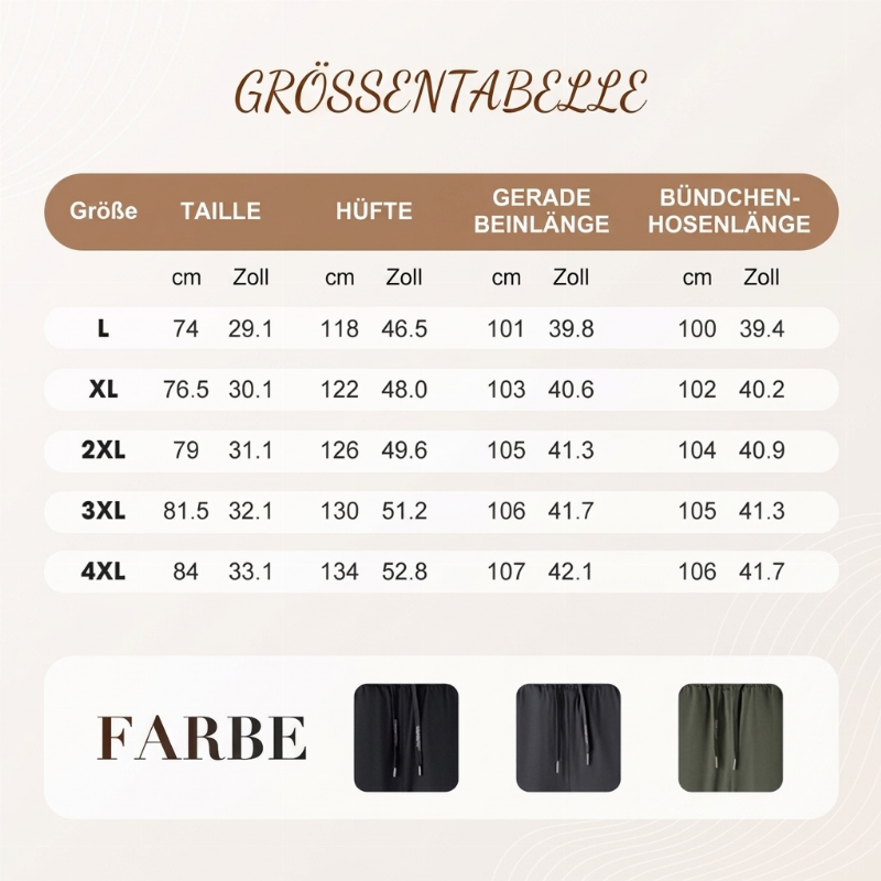 🎪 Neuheiten-Launch + 50% = doppelte Überraschung! Herren wasserdichte Hose mit warmem Futter und Kordelzug