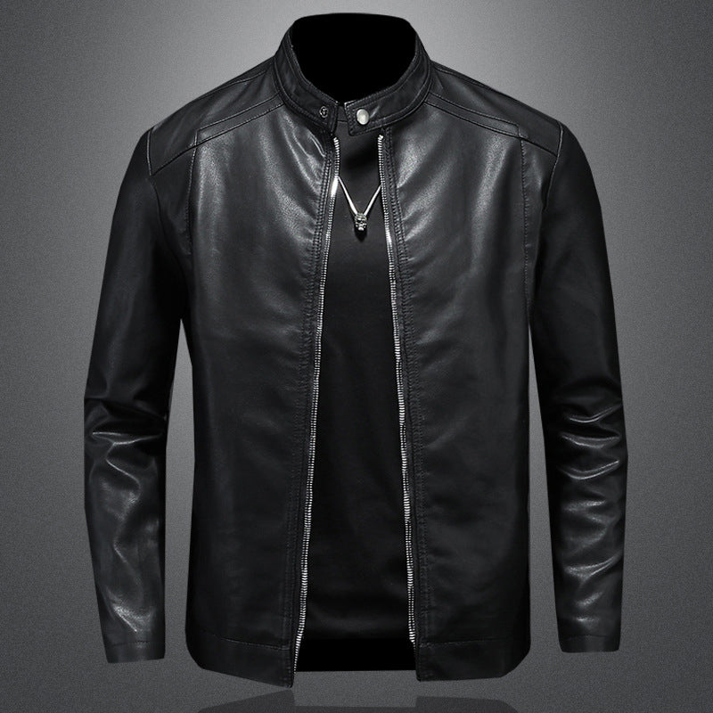 📢📢50%Rabatt!!!🎉✨Warme Bikerjacke in Slim Fit