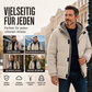 📢📢50%Rabatt!!!🎉✨Beheizbare, winddichte Herren-Winterjacke mit Kapuze