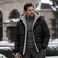 📢📢50%Rabatt!!!🎉✨Beheizbare, winddichte Herren-Winterjacke mit Kapuze