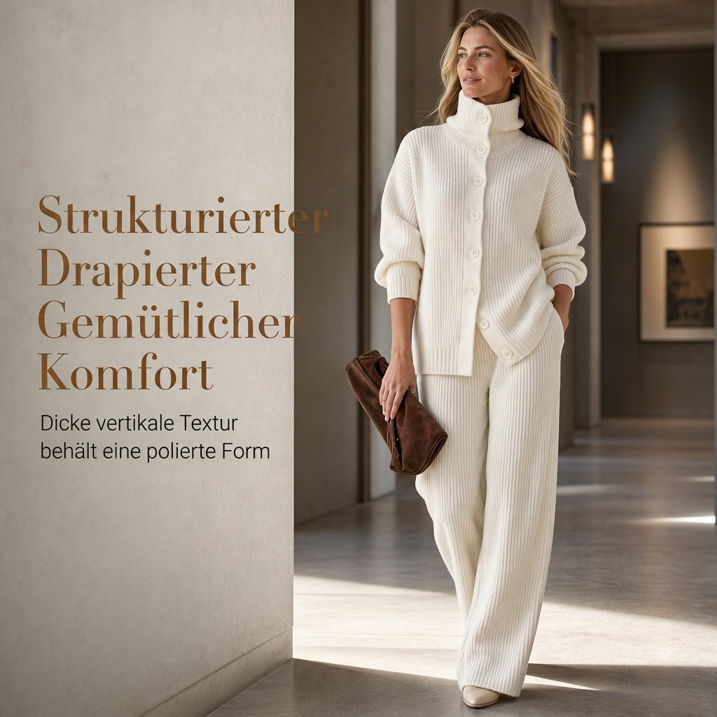 🔥Beliebtes Produkt ！✨Freizeit-Zweiteiler für Damen mit Hose und Oberteil