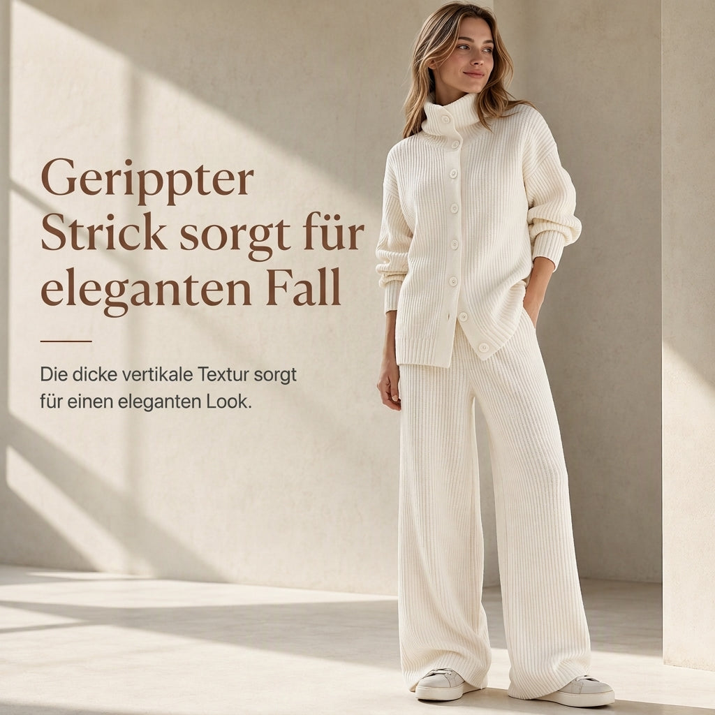 🔥Beliebtes Produkt ！✨Freizeit-Zweiteiler für Damen mit Hose und Oberteil