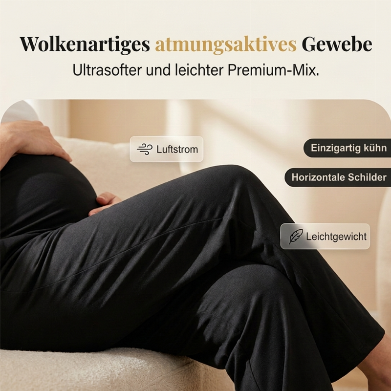 ⚡ Blitzdeal: 50% Rabatt 💥 Damen Umstandshose, hoch taillierte Freizeithose