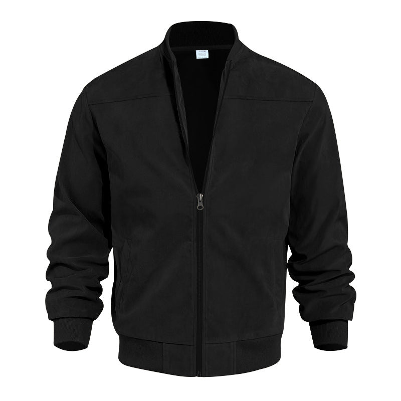 ✨Begrenzter Vorrat verfügbar, nicht verpassen!🔥🔥Klassische Bomberjacke für Herren mit Reißverschluss vorne