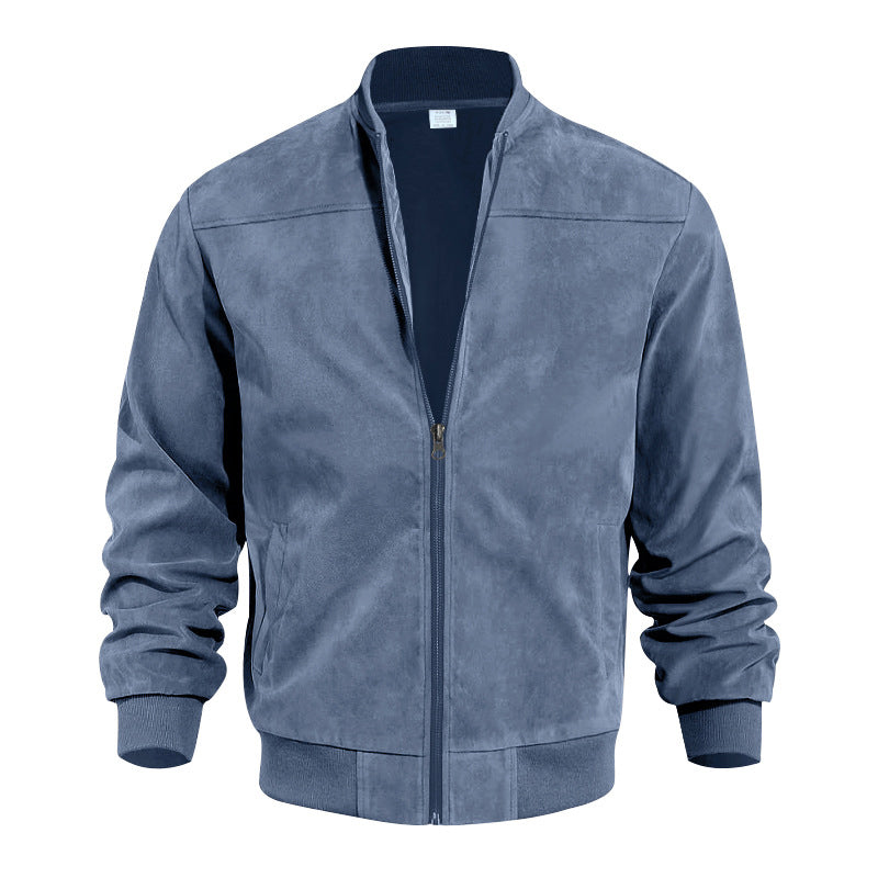✨Begrenzter Vorrat verfügbar, nicht verpassen!🔥🔥Klassische Bomberjacke für Herren mit Reißverschluss vorne