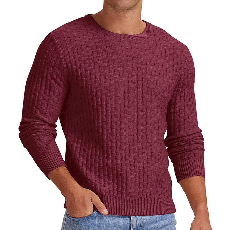 🙌 70% Wiederkaufquote🔥🔥Lässiger Strickpullover mit Rundhalsausschnitt für Herren