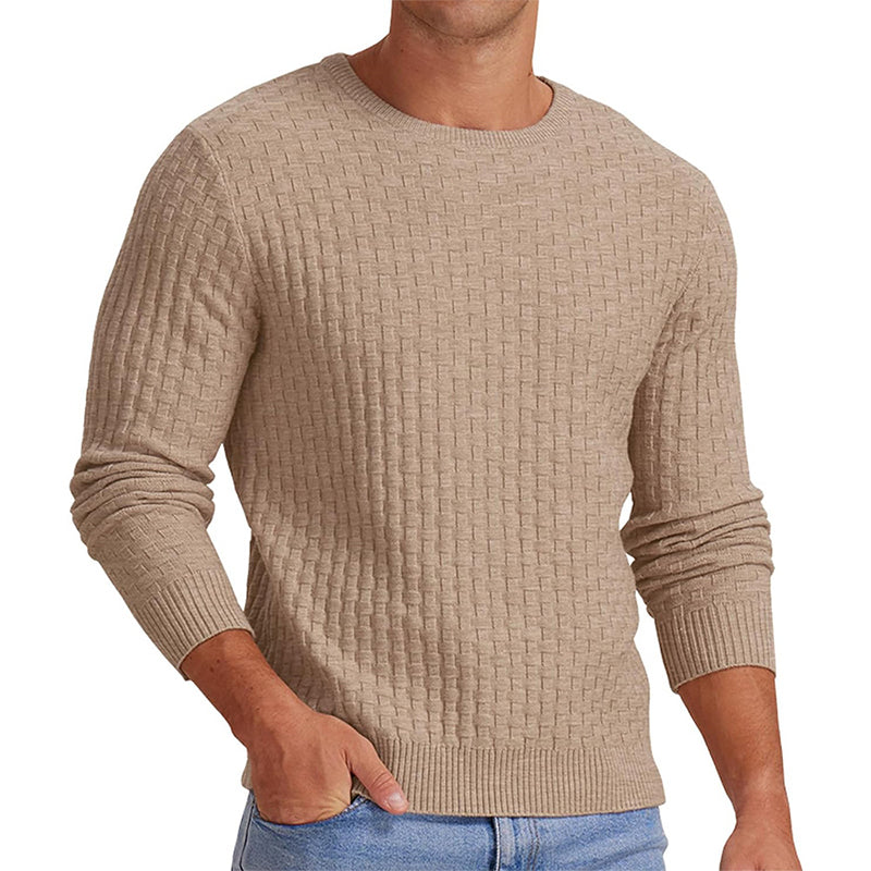 🙌 70% Wiederkaufquote🔥🔥Lässiger Strickpullover mit Rundhalsausschnitt für Herren