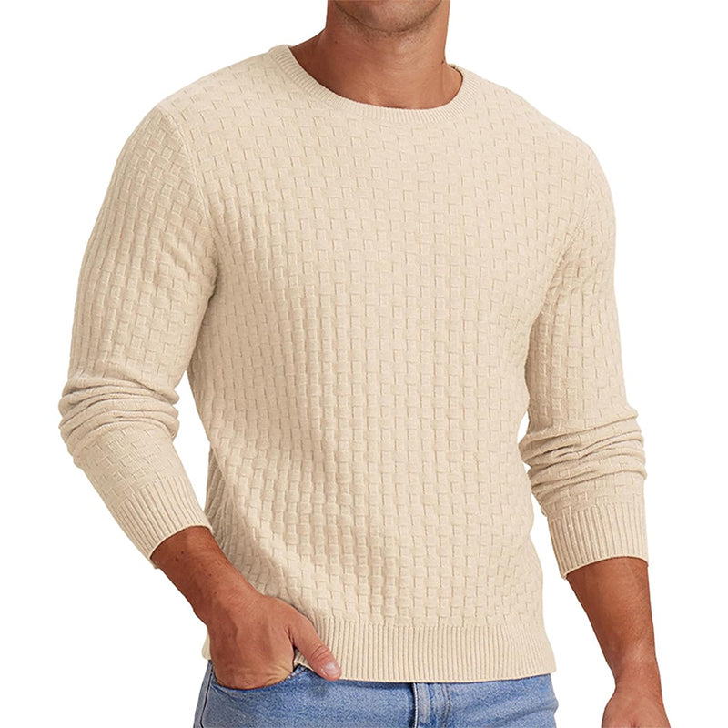 🙌 70% Wiederkaufquote🔥🔥Lässiger Strickpullover mit Rundhalsausschnitt für Herren