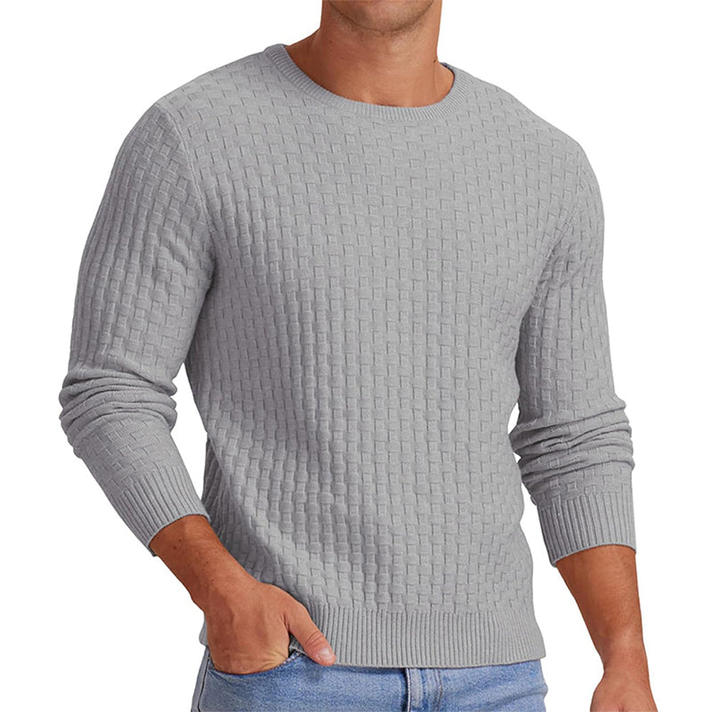 🙌 70% Wiederkaufquote🔥🔥Lässiger Strickpullover mit Rundhalsausschnitt für Herren
