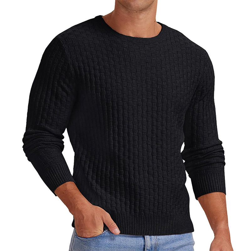 🙌 70% Wiederkaufquote🔥🔥Lässiger Strickpullover mit Rundhalsausschnitt für Herren