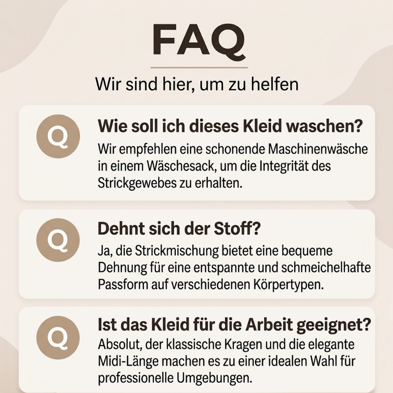 ✨Begrenzter Vorrat verfügbar, nicht verpassen!🔥🔥Damen Gestreifter Pulloverkleid mit Kragen