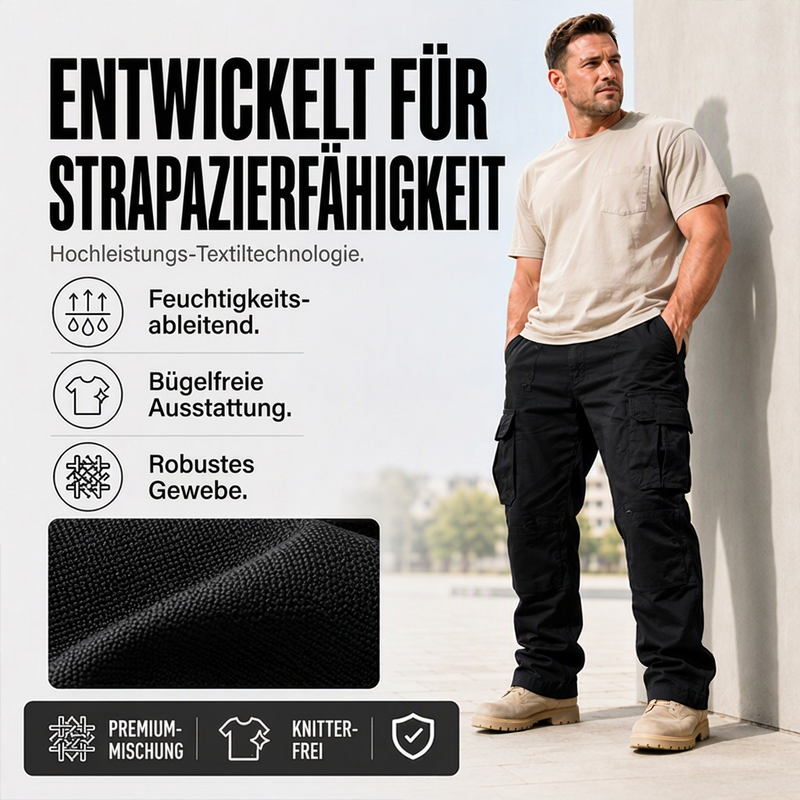 📢📢50%Rabatt!!!🎉✨Mehrtaschige Cargohose für Herren im Outdoor-Bereich
