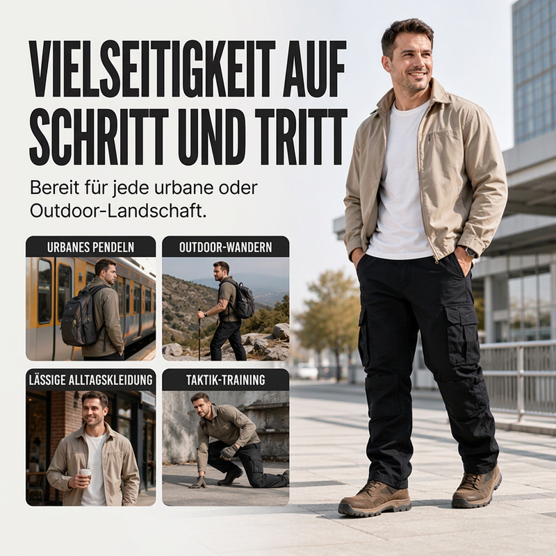 📢📢50%Rabatt!!!🎉✨Mehrtaschige Cargohose für Herren im Outdoor-Bereich
