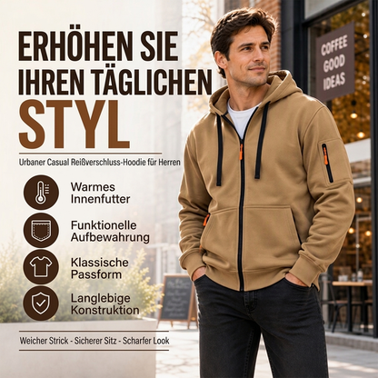 📢🎉50%Rabatt!!!🛍️✨Lässige wärmende Herrenkapuzenjacke