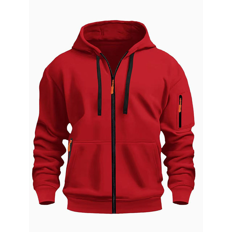 📢🎉50%Rabatt!!!🛍️✨Lässige wärmende Herrenkapuzenjacke