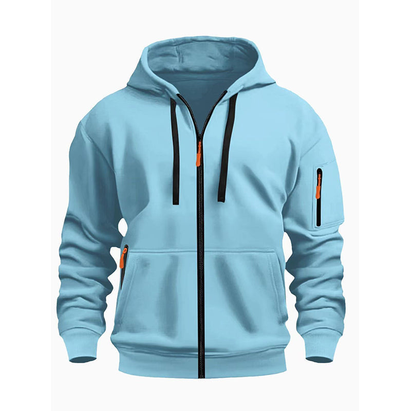 📢🎉50%Rabatt!!!🛍️✨Lässige wärmende Herrenkapuzenjacke