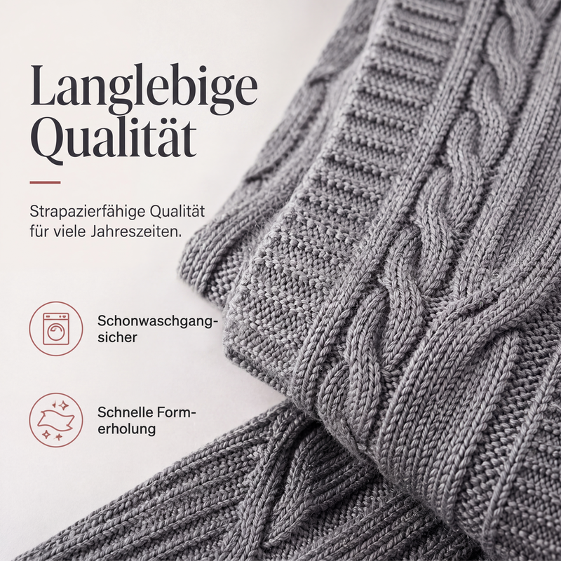 🎁✨Begrenzter Vorrat verfügbar, nicht verpassen!🔥🔥Lange Strick-Cardigan mit Kapuze und Taschen für Damen