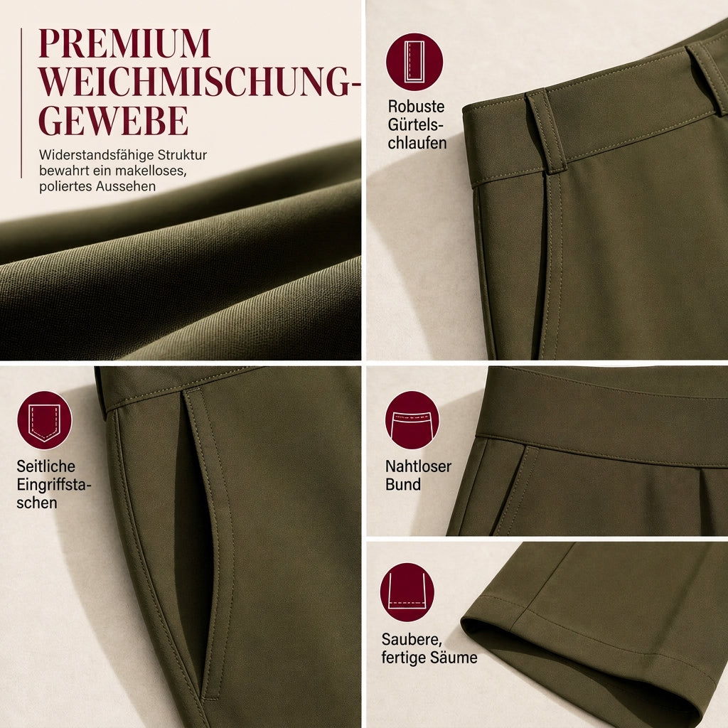✨Begrenzter Vorrat verfügbar, nicht verpassen!🔥🔥Damen Freizeit Hosenanzug Weites Bein Hosen Herbst Winter Lange Hosen