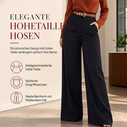 ✨Begrenzter Vorrat verfügbar, nicht verpassen!🔥🔥Damen Freizeit Hosenanzug Weites Bein Hosen Herbst Winter Lange Hosen