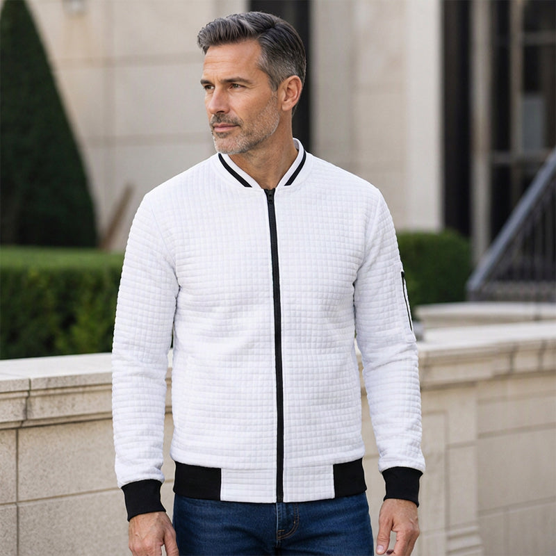✨Begrenzter Vorrat verfügbar, nicht verpassen!🔥🔥Herren Freizeit Waffelstrick Steppjacke