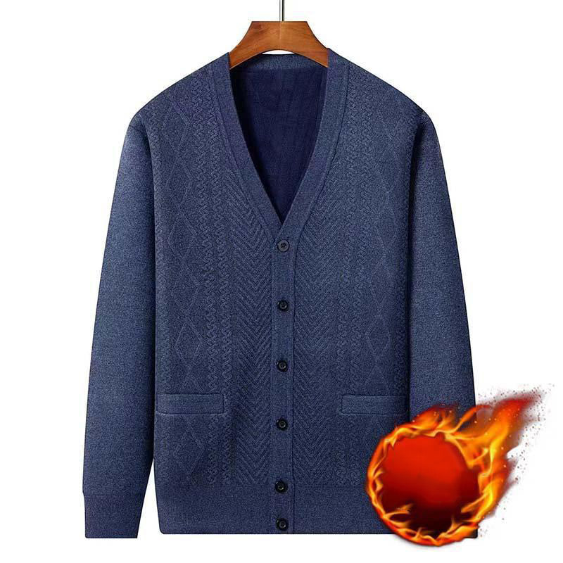 🙌 70% Wiederkaufquote🔥🔥Herren Warmer Cardigan mit Knopfverschluss und V-Ausschnitt
