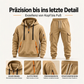 🔥Kostenloser Versand🔥 Warmes Herren-Halbzip-Kapuzenpullover- und Cargohosen-Set