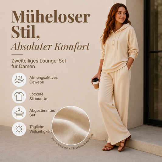✨Begrenzter Vorrat verfügbar, nicht verpassen!🔥🔥Freizeit-Hoodie und Lounge-Hosen Set für Damen