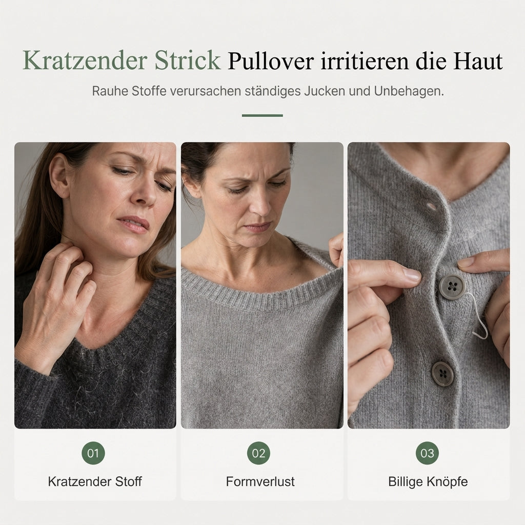 💥Jetzt stark nachgefragt! Nur wenig übrig!💥Zopfstrick-Strickjacke mit Rundhalsausschnitt und goldenen Knöpfen
