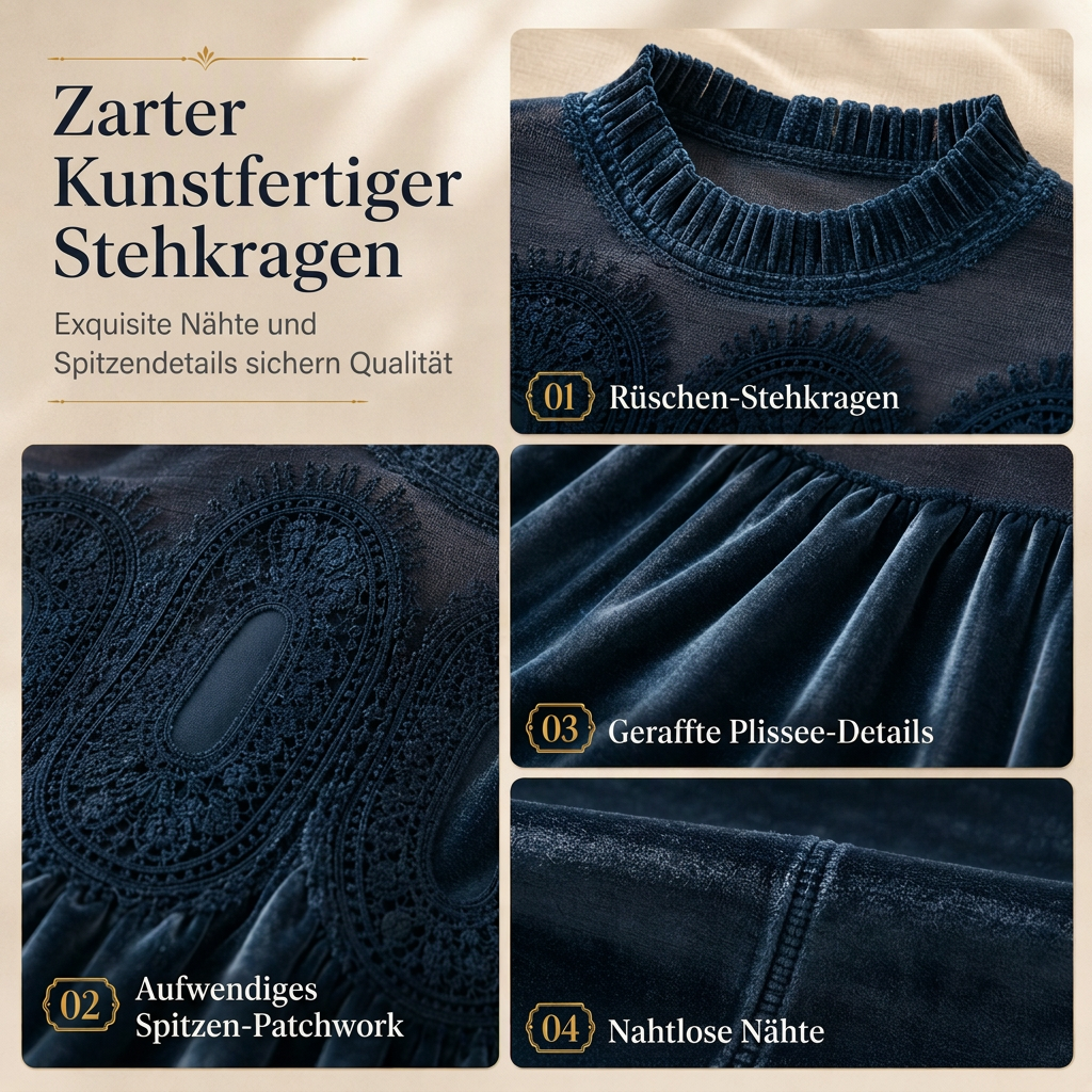 🙌 70% Wiederkaufquote🔥🔥Damen-Unifarbige Kurzarmoberteile mit Rüschenkragen
