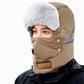 📦 Täglich 500+ Pakete versendet! Winddichter winterlicher Wärme-Trapperhut mit integrierter Gesichtsmaske