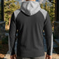 📢📢Räumungsverkauf!!!🎉✨Herren-Strickhoodie im Color-Block-Design, lässiger Stil