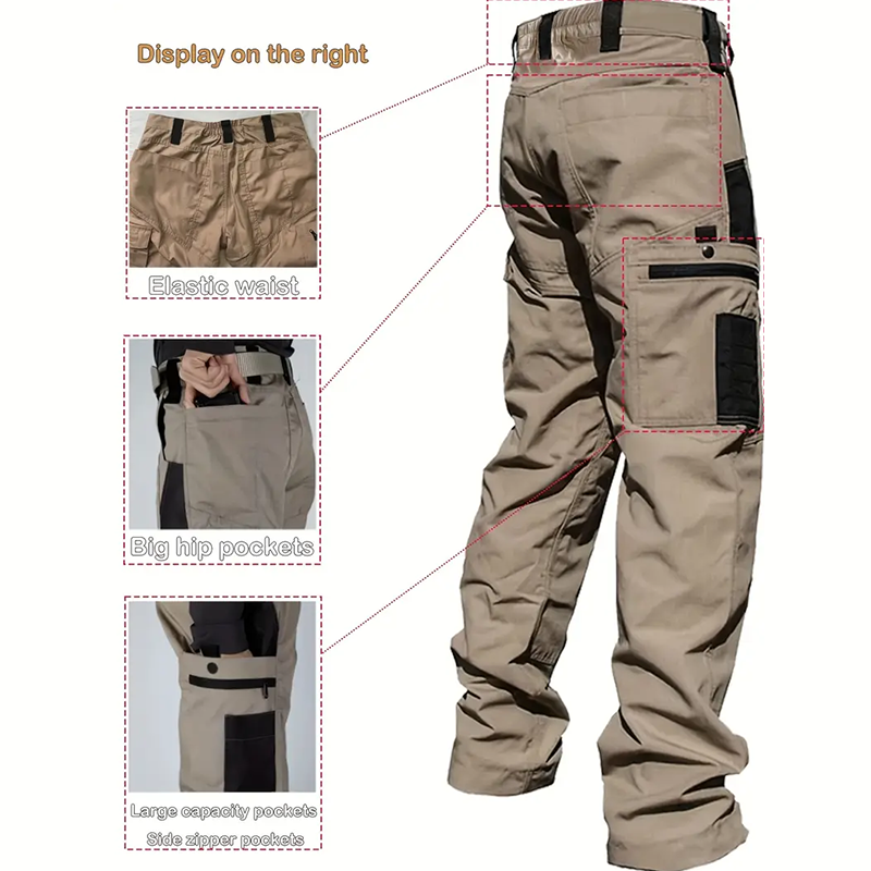✨Begrenzter Vorrat verfügbar, nicht verpassen!🔥🔥Praktische Cargohose für Herren mit mehreren Taschen
