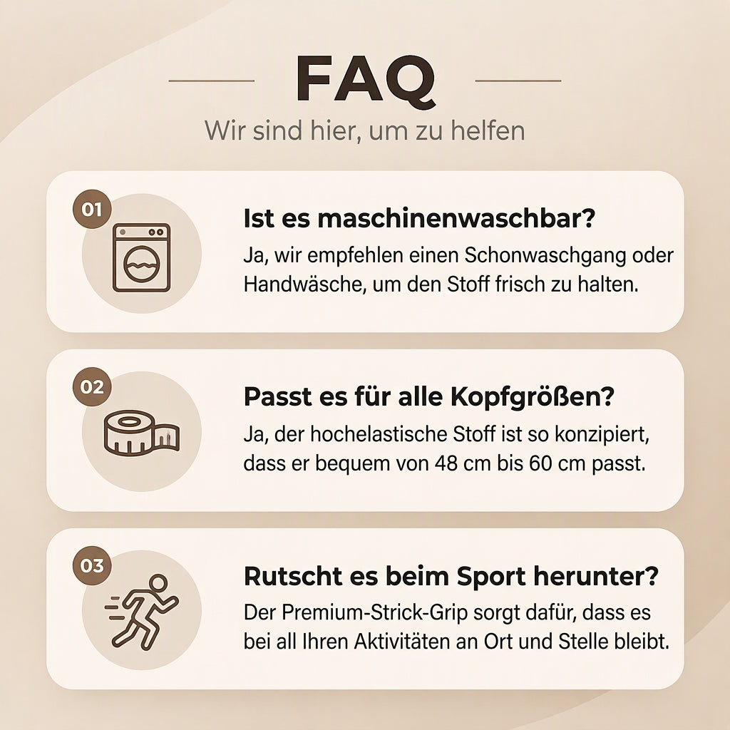 🙌 70% Wiederkaufquote🔥🔥Breites Rippstrick-Stirnband für den Sport