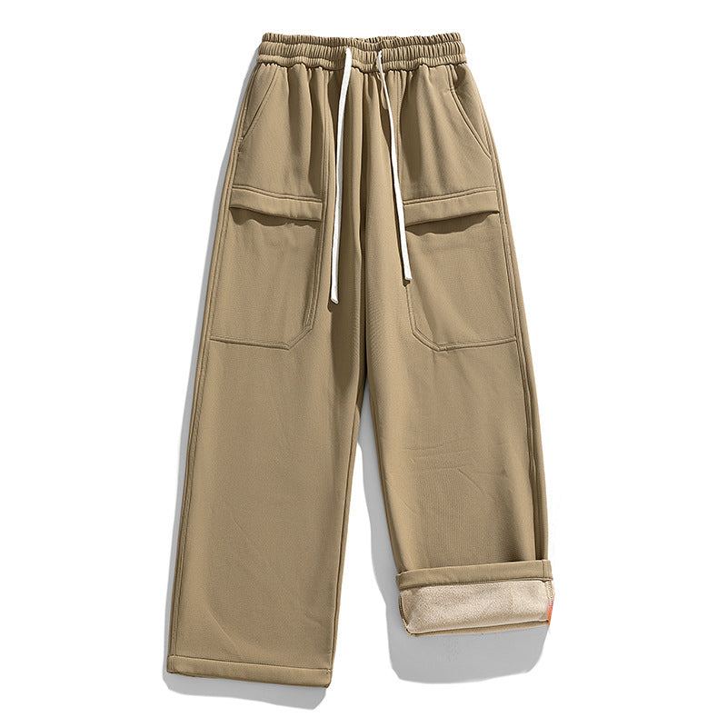 📢🎉50%Rabatt!!!🛍️✨Wasserdichte Cargo-Hosen für Herren mit Plüschfutter