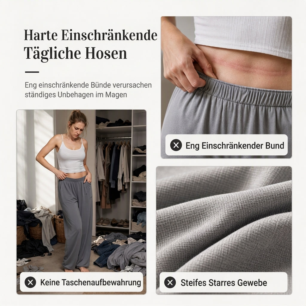 🙌 70% Wiederkaufquote🔥🔥Freizeit-Hosen für Damen mit Gepunkteter Muster und Weitem Bein