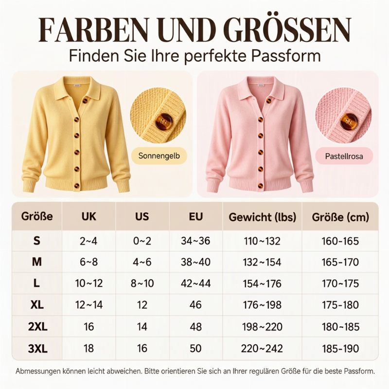 ⏰ Countdown läuft – 50% nur noch 3 Tage! Legere, weiche Strickjacke für Damen
