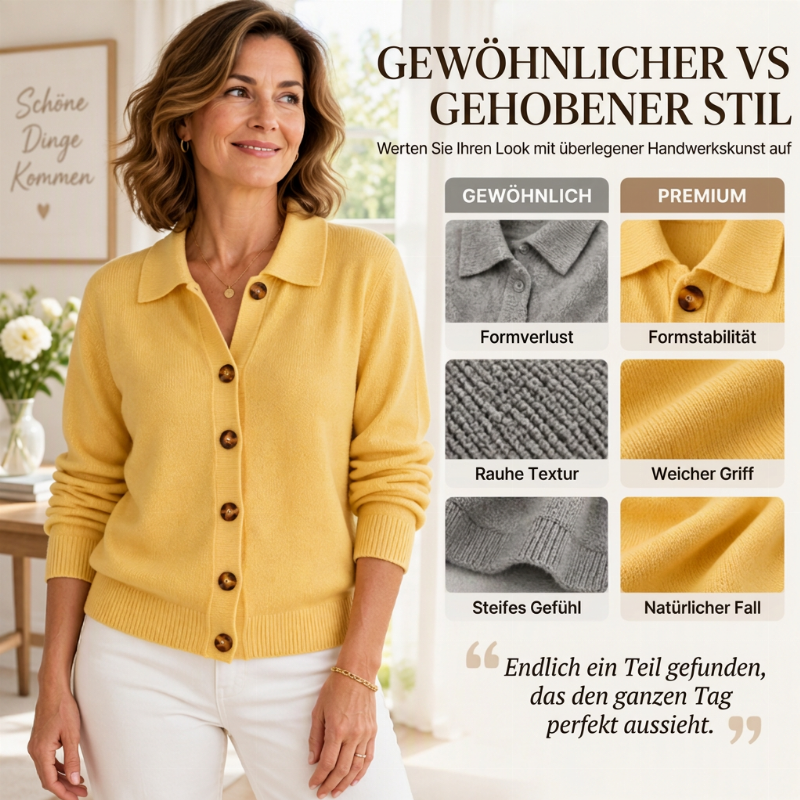 ⏰ Countdown läuft – 50% nur noch 3 Tage! Legere, weiche Strickjacke für Damen