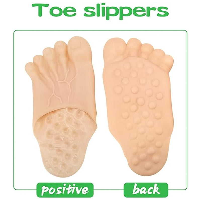 🎁🎁Genießen Sie eine 30-tägige problemlose Rückgaberichtlinie!✅️Jumbo Funny Feet Slippers