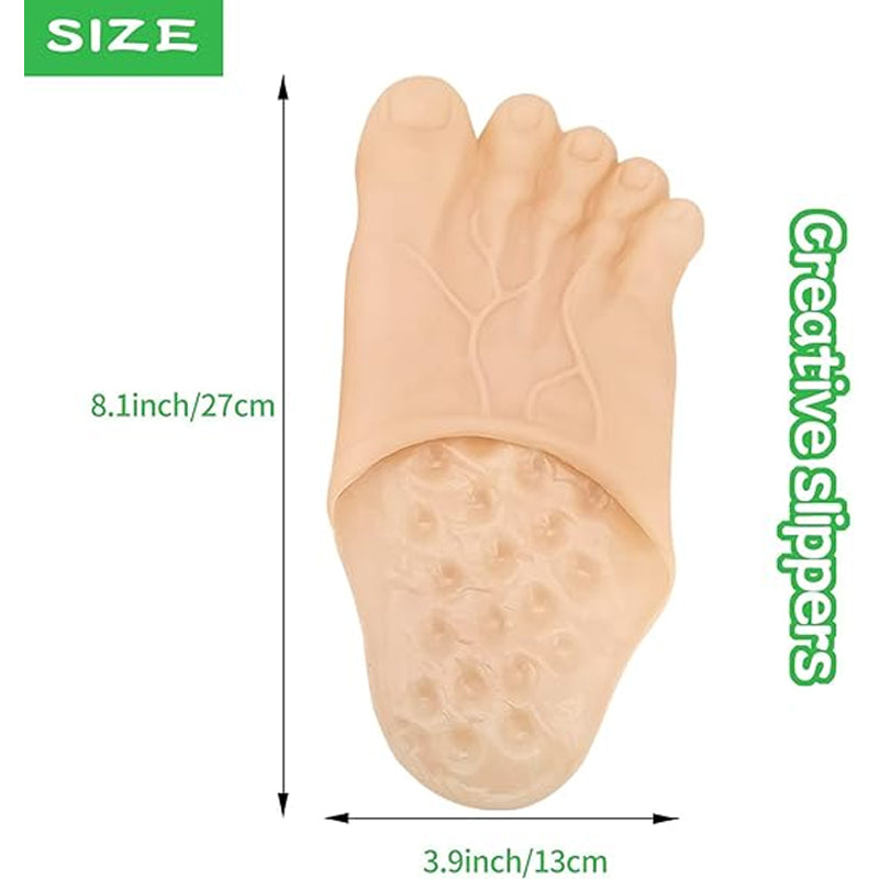🎁🎁Genießen Sie eine 30-tägige problemlose Rückgaberichtlinie!✅️Jumbo Funny Feet Slippers
