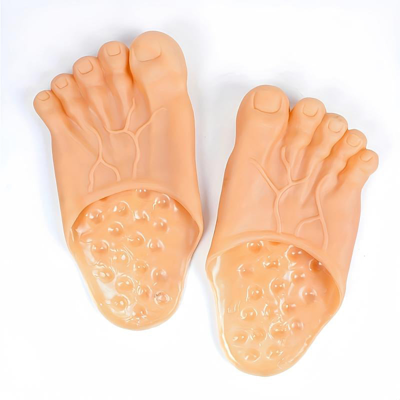 🎁🎁Genießen Sie eine 30-tägige problemlose Rückgaberichtlinie!✅️Jumbo Funny Feet Slippers