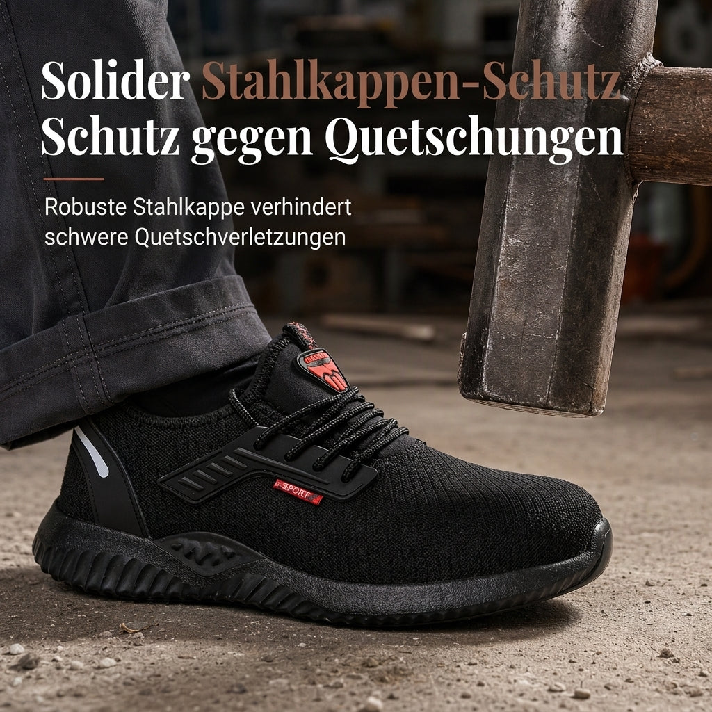 ⏰ Letzte Chance – jetzt zugreifen! ⏰ Herren-Sicherheitsschuhe mit Stahlkappe – atmungsaktiv, leicht & durchtrittsicher