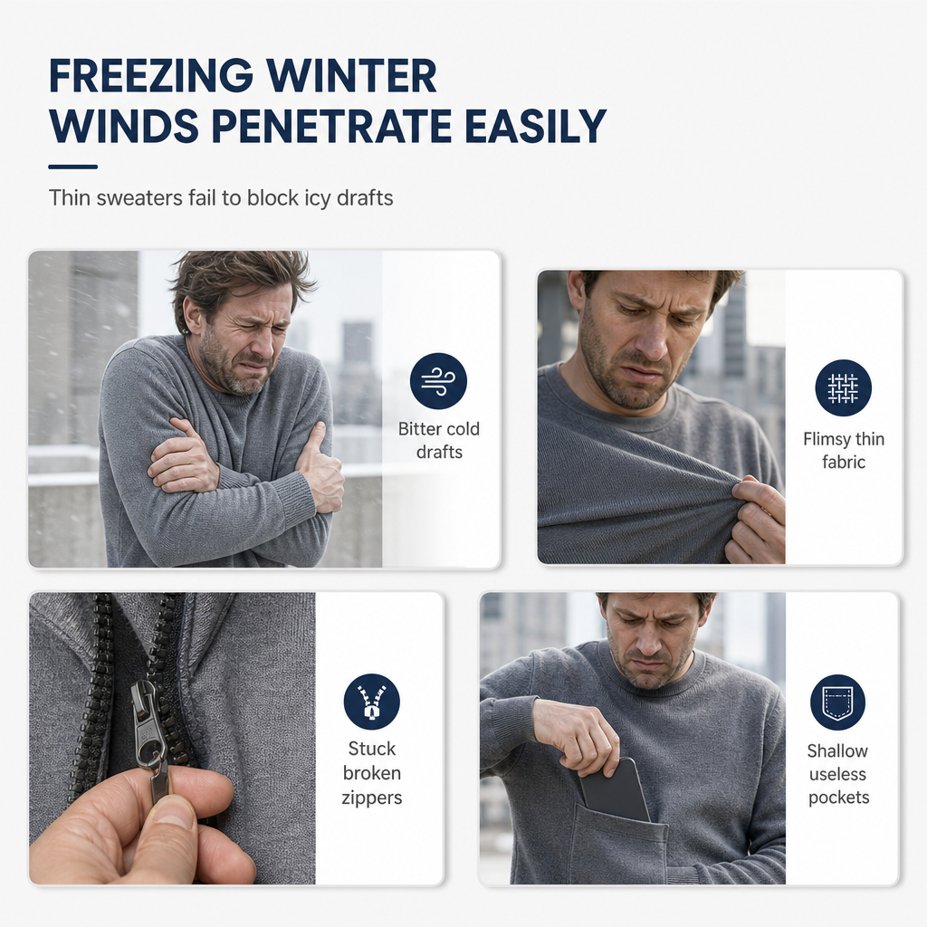 🙌 70% Wiederkaufquote – 🔥 Beliebtes Produkt! ✨ 🍂 Herren schweres, mit Fleece gefüttertes Kapuzen-Sweatshirt, locker sitzend, lässige Arbeitskleidung