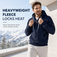 🙌 70% Wiederkaufquote – 🔥 Beliebtes Produkt! ✨ 🍂 Herren schweres, mit Fleece gefüttertes Kapuzen-Sweatshirt, locker sitzend, lässige Arbeitskleidung