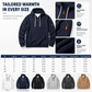 🙌 70% Wiederkaufquote – 🔥 Beliebtes Produkt! ✨ 🍂 Herren schweres, mit Fleece gefüttertes Kapuzen-Sweatshirt, locker sitzend, lässige Arbeitskleidung