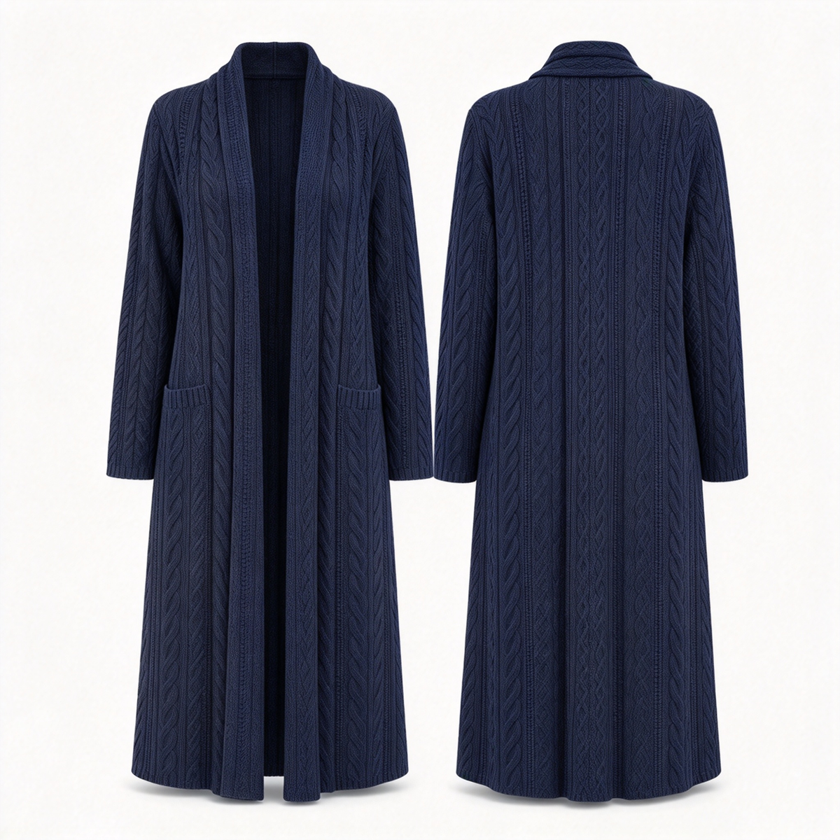 ✈Neu eingetroffen – jetzt versandkostenfrei!✈Freizeit Strickjacke Lang