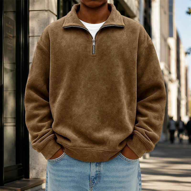📢🎉50%Rabatt!!!🛍️✨Lässiges Viertelreißverschluss-Sweatshirt für Herren
